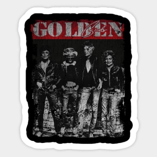 TEXTURE ART - the GOlden Girls Squad Sticker